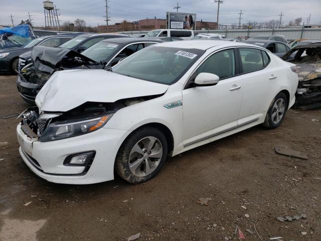 KIA OPTIMA HYB 2015 with VIN KNAGM4AD1F5081787 - Photo from auction