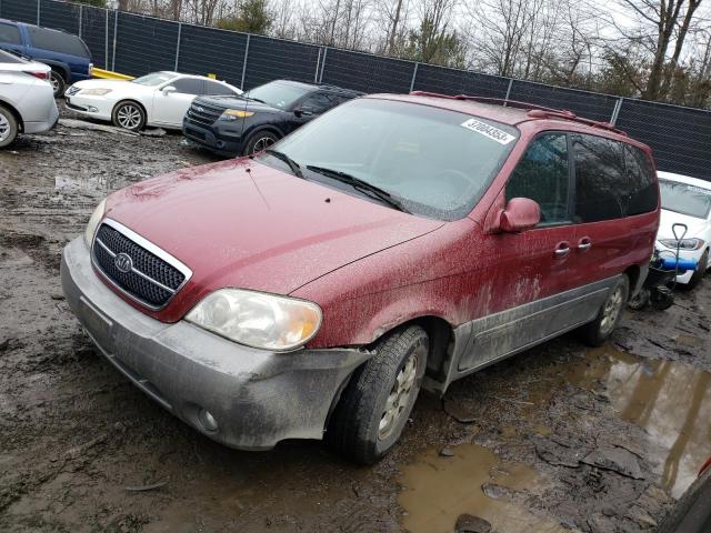 Photo 1 from auction – 2005 KIA SEDONA EX with VIN KNDUP131856663926