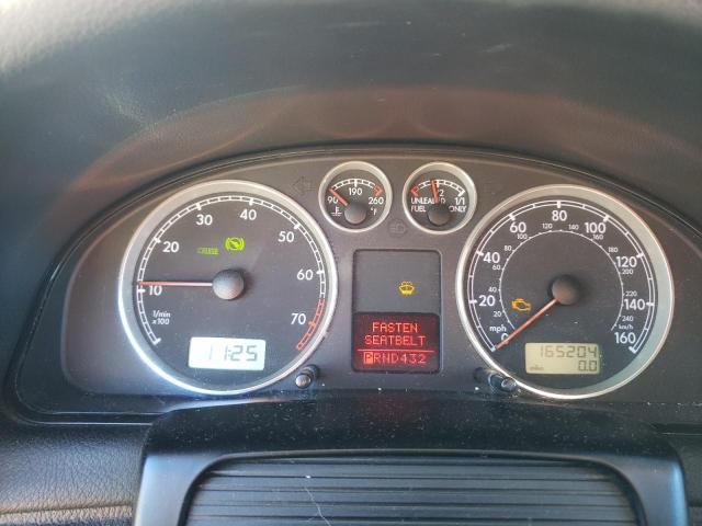 Photo 9 from auction – 2002 VOLKSWAGEN PASSAT GLX with VIN WVWRH63B72P075935