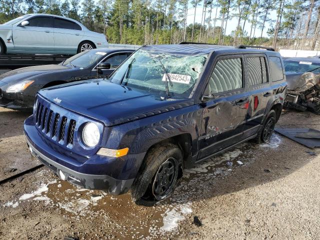 JEEP PATRIOT SP 2017 with VIN 1C4NJPBB4HD157545 - Photo from auction