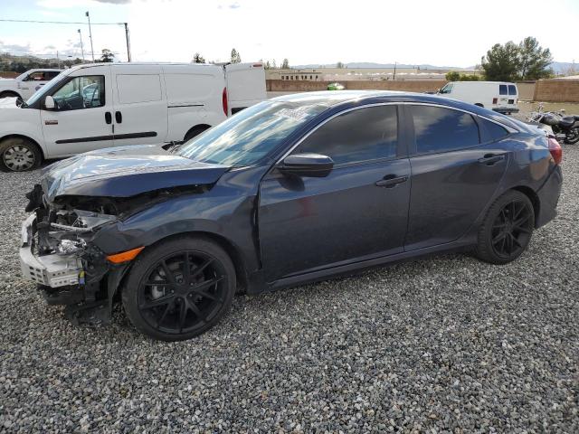 HONDA CIVIC EX 2018 with VIN JHMFC1F37JX018656 - Photo from auction