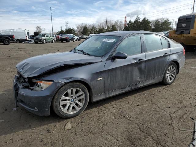 BMW 325 I 2006 with VIN WBAVB135X6KR59445 - Photo from auction