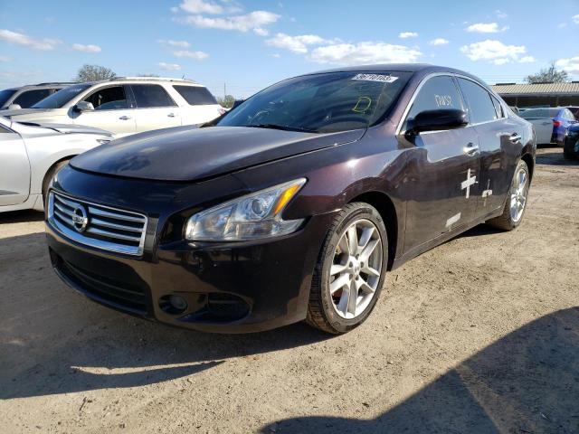 NISSAN MAXIMA S 2014 with VIN 1N4AA5AP6EC459281 - Photo from auction