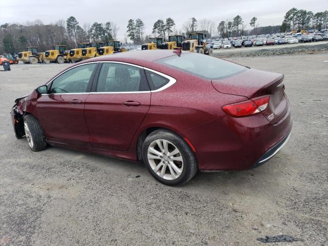 Photo 2 from auction – 2016 CHRYSLER 200 LIMITE with VIN 1C3CCCAB9GN176584