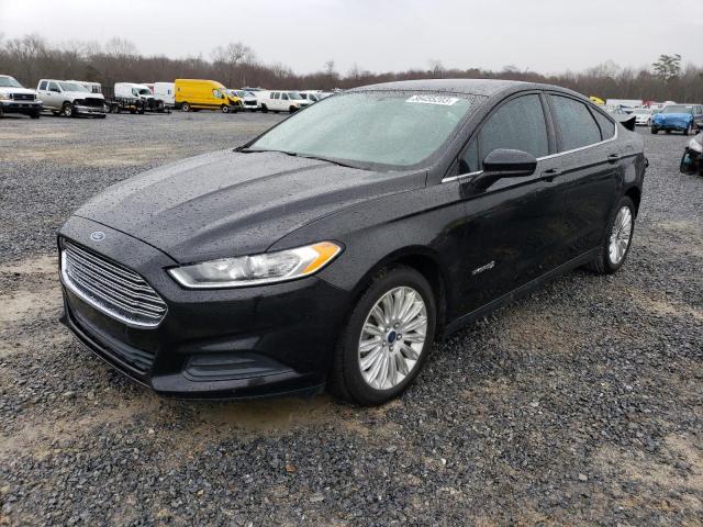 FORD FUSION S H 2014 with VIN 3FA6P0UU3ER190344 - Photo from auction