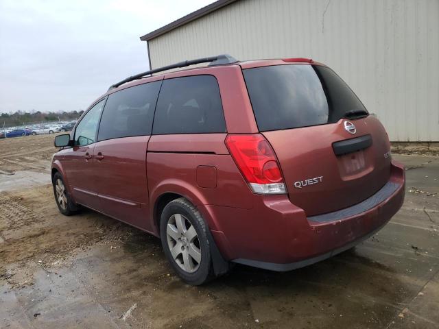 Photo 2 from auction – 2004 NISSAN QUEST S with VIN 5N1BV28U94N317261
