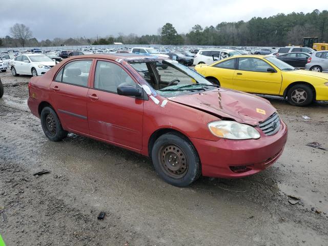 Photo 4 from auction – 2003 TOYOTA COROLLA CE with VIN JTDBR32E532006099