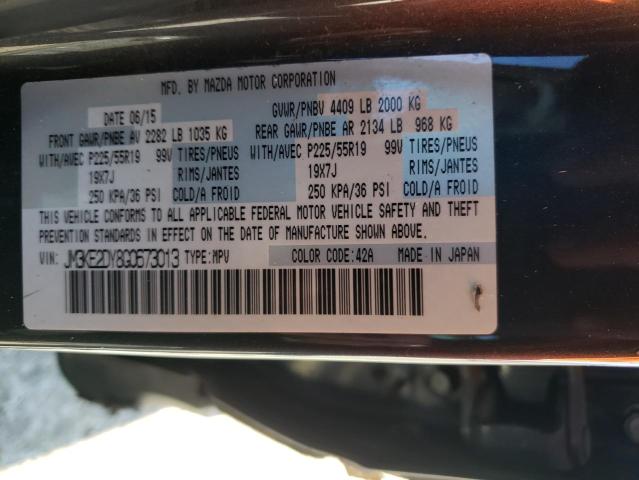 Photo 14 from auction – 2016 MAZDA CX-5 GT with VIN JM3KE2DY8G0673013