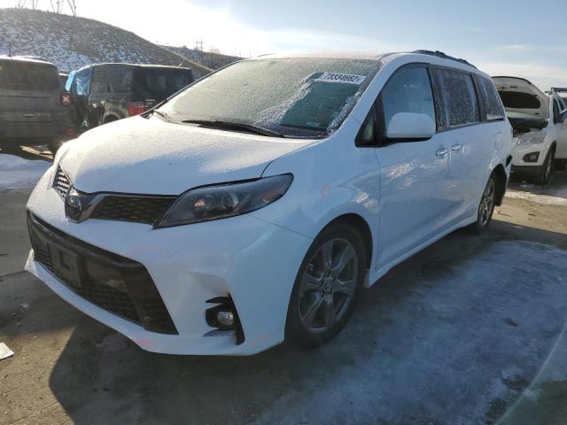 TOYOTA SIENNA SE 2018 with VIN 5TDXZ3DC0JS914306 - Photo from auction