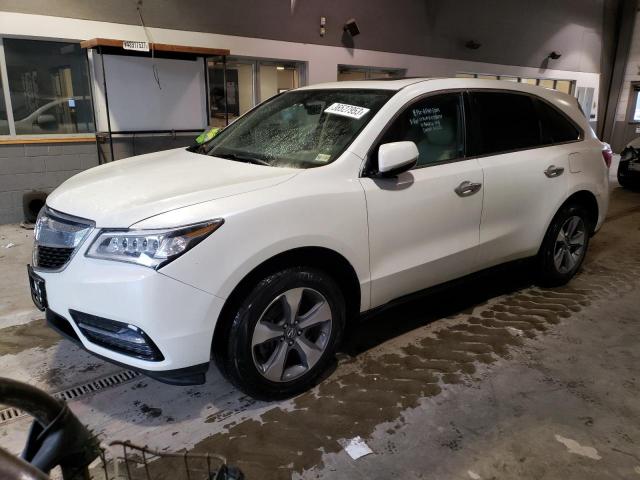 Photo 1 from auction – 2016 ACURA MDX with VIN 5FRYD3H21GB018838