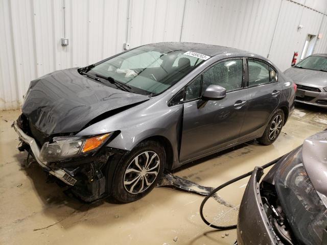 HONDA CIVIC LX 2012 with VIN 19XFB2F52CE066130 - Photo from auction