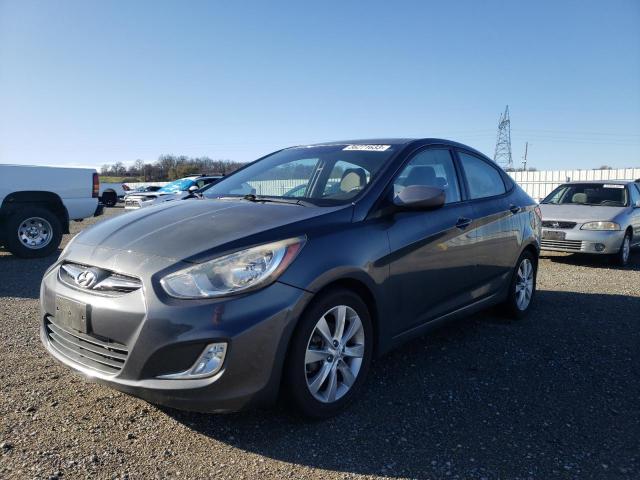 HYUNDAI ACCENT GLS 2012 with VIN KMHCU4AE8CU057963 - Photo from auction