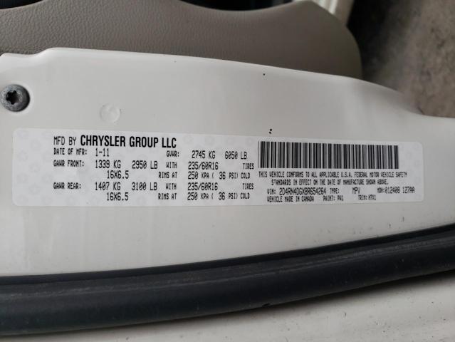 Photo 14 from auction – 2011 DODGE GRAND CARA with VIN 2D4RN4DGXBR654264