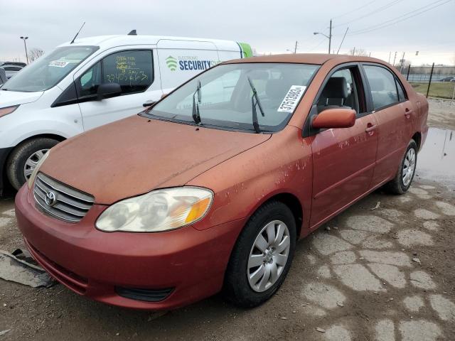 TOYOTA COROLLA CE 2003 with VIN JTDBR38E930036919 - Photo from auction