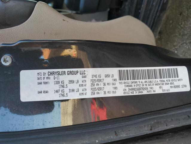 Photo 14 from auction – 2011 CHRYSLER TOWN & COU with VIN 2A4RR8DG6BR782424