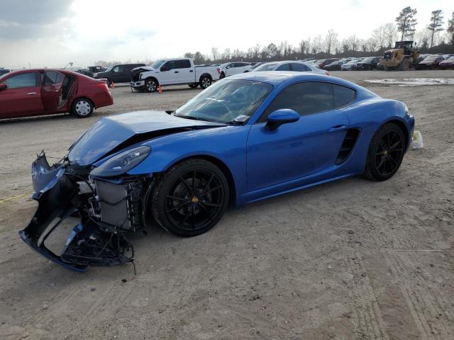 PORSCHE CAYMAN 2018 with VIN WP0AA2A89JK260579 - Photo from auction