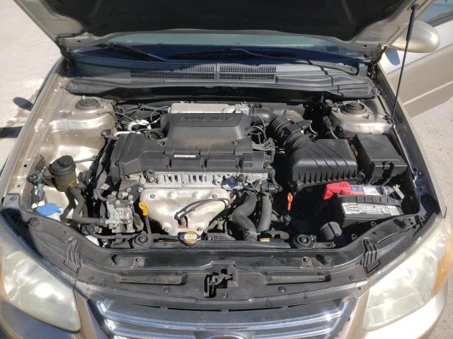 Photo 11 from auction – 2007 KIA SPECTRA EX with VIN KNAFE121975490469