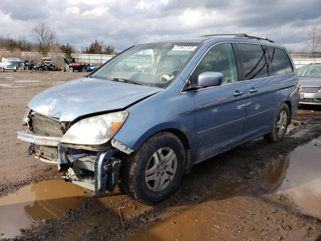 HONDA ODYSSEY EX 2006 with VIN 5FNRL387X6B067751 - Photo from auction