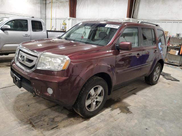 HONDA PILOT EXL 2011 with VIN 5FNYF4H66BB029069 - Photo from auction