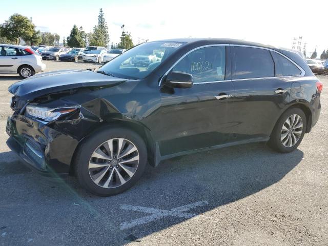ACURA MDX TECHNO 2016 with VIN 5FRYD4H43GB003023 - Photo from auction