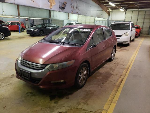HONDA INSIGHT EX 2010 with VIN JHMZE2H76AS035457 - Photo from auction