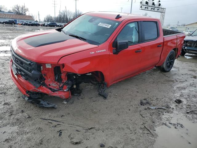 CHEVROLET SILVERADO 2022 with VIN 1GCPDBEK6NZ507125 - Photo from auction