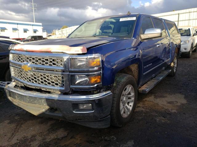 CHEVROLET SILVERADO 2014 with VIN 3GCUKREC9EG240606 - Photo from auction