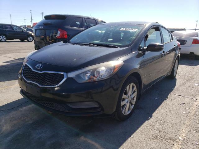 KIA FORTE LX 2015 with VIN KNAFX4A67F5383184 - Photo from auction