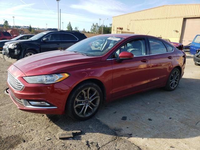 FORD FUSION SE 2017 with VIN 3FA6P0H73HR402071 - Photo from auction