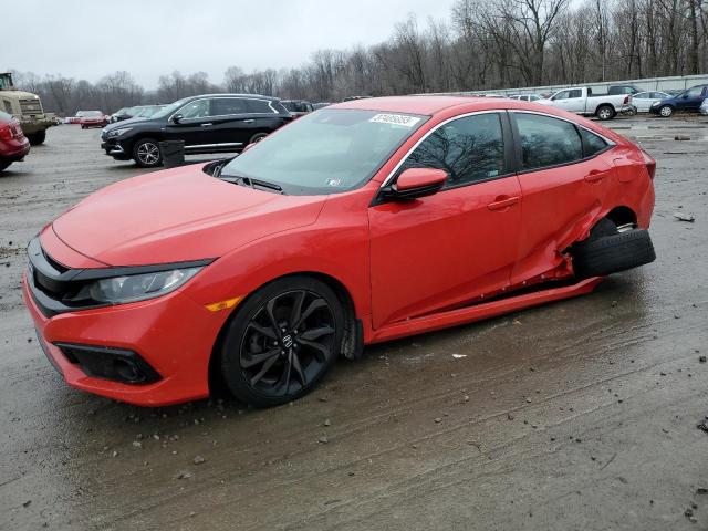 HONDA CIVIC 2020 with VIN 2HGFC2E89LH524115 - Photo from auction