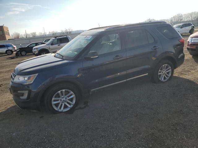 FORD EXPLORER X 2017 with VIN 1FM5K7D82HGA13615 - Photo from auction