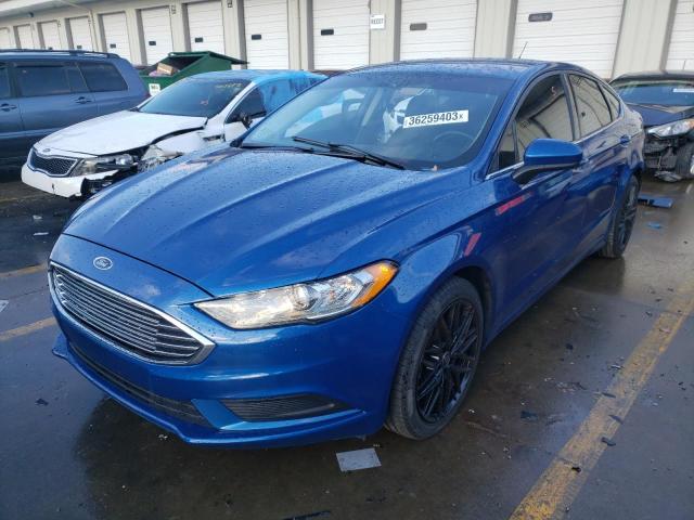 FORD FUSION SE 2017 with VIN 3FA6P0H74HR348487 - Photo from auction