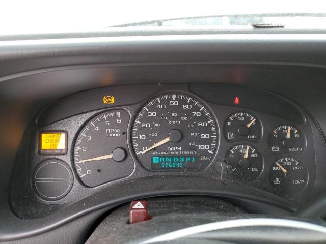 Photo 9 from auction – 2002 CHEVROLET AVALANCHE with VIN 3GNEK13TX2G357686