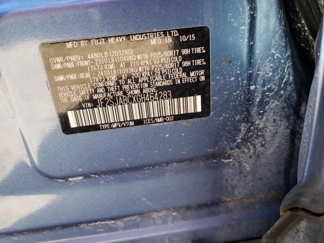 Photo 14 from auction – 2016 SUBARU FORESTER 2 with VIN JF2SJABCXGH464283