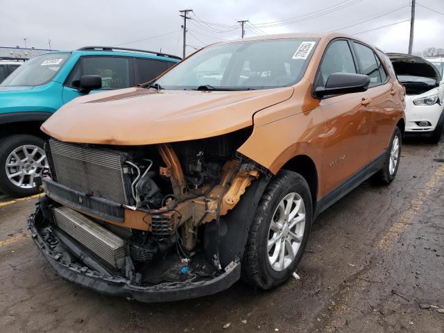 CHEVROLET EQUINOX LS 2018 with VIN 2GNAXHEV4J6145920 - Photo from auction