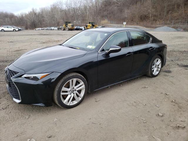 LEXUS IS 300 2021 with VIN JTHC81F21M5047002 - Photo from auction