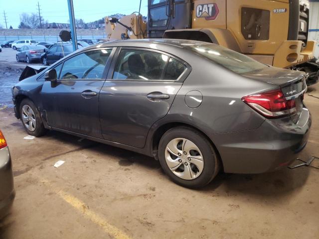 Photo 2 from auction – 2013 HONDA CIVIC LX with VIN 2HGFB2F5XDH586583