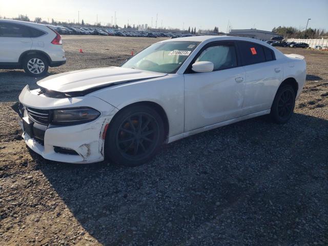 DODGE CHARGER SX 2017 with VIN 2C3CDXHG9HH607344 - Photo from auction