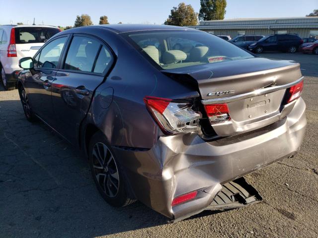 Photo 2 from auction – 2013 HONDA CIVIC EX with VIN 19XFB2F87DE256100