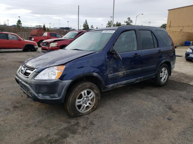 HONDA CR-V EX 2002 with VIN JHLRD78822C083160 - Photo from auction