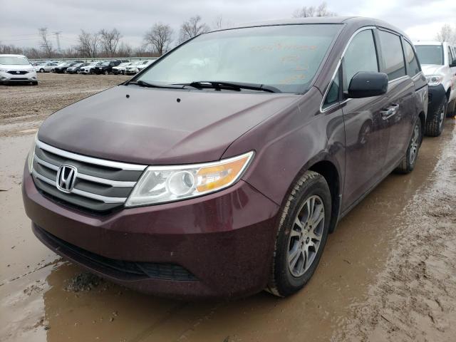 HONDA ODYSSEY EX 2011 with VIN 5FNRL5H69BB018375 - Photo from auction
