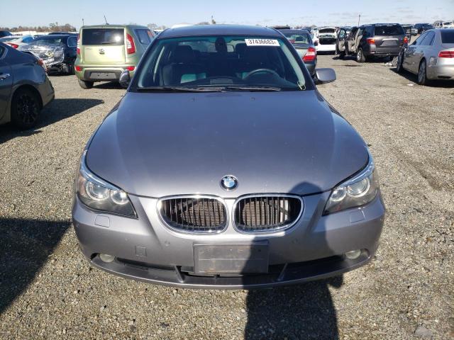 Photo 5 from auction – 2006 BMW 525 I with VIN WBANE535X6CK84172