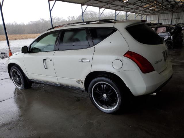 Photo 2 from auction – 2005 NISSAN MURANO SL with VIN JN8AZ08W95W404202