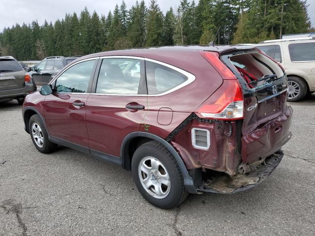 Photo 2 from auction – 2014 HONDA CR-V LX with VIN 5J6RM4H31EL097906