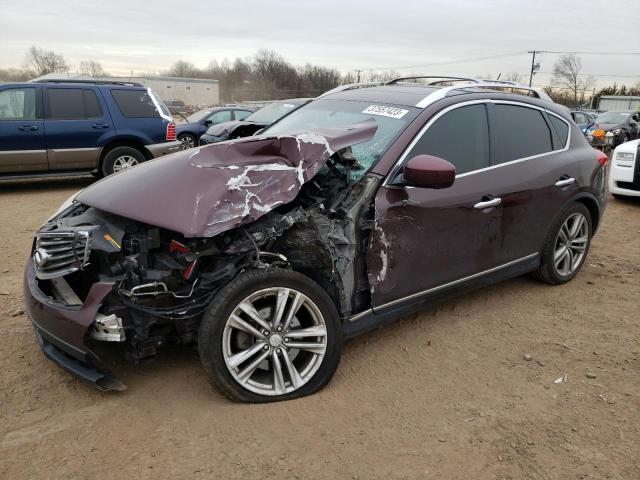 INFINITI EX35 BASE 2011 with VIN JN1AJ0HR9BM851085 - Photo from auction