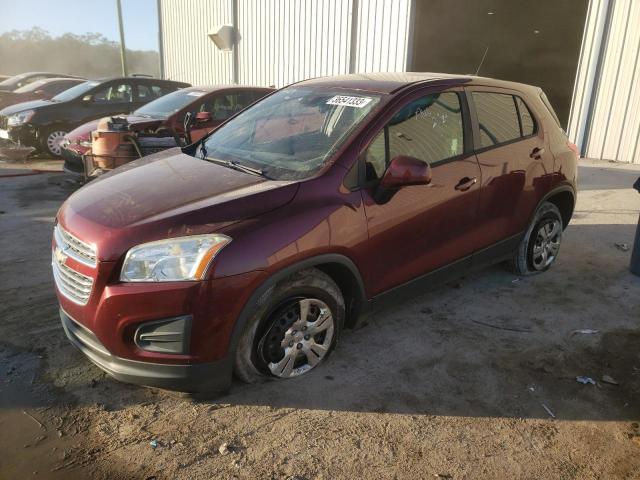 CHEVROLET TRAX LS 2016 with VIN 3GNCJKSB4GL267196 - Photo from auction