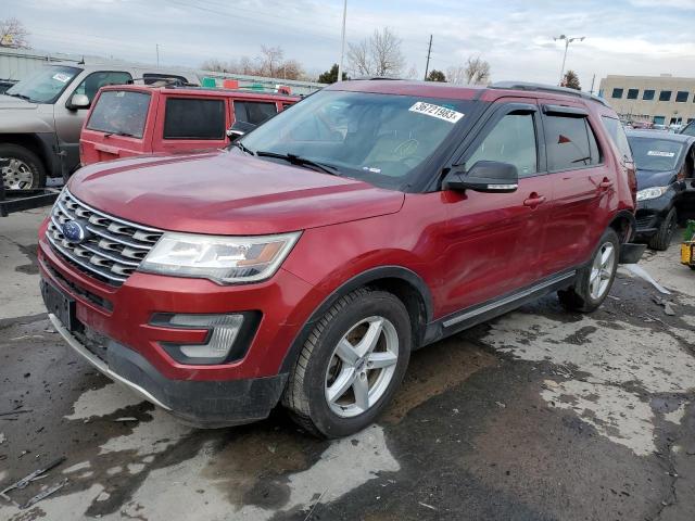 FORD EXPLORER X 2017 with VIN 1FM5K8D85HGC84819 - Photo from auction