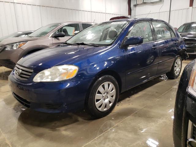 TOYOTA COROLLA CE 2004 with VIN 1NXBR38E24Z341586 - Photo from auction