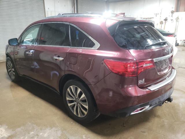 Photo 2 from auction – 2014 ACURA MDX TECHNO with VIN 5FRYD4H48EB030067
