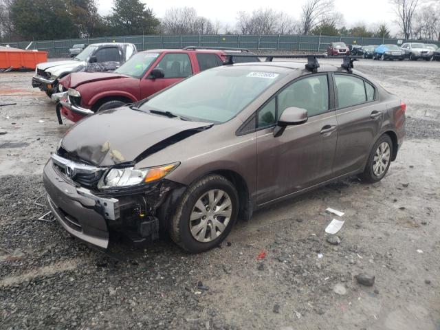 Zdjęcie 1 z aukcji – 2012 HONDA CIVIC LX z VIN 2HGFB2F52CH528871